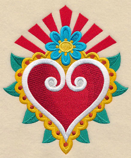 Heart and Flower Milagro