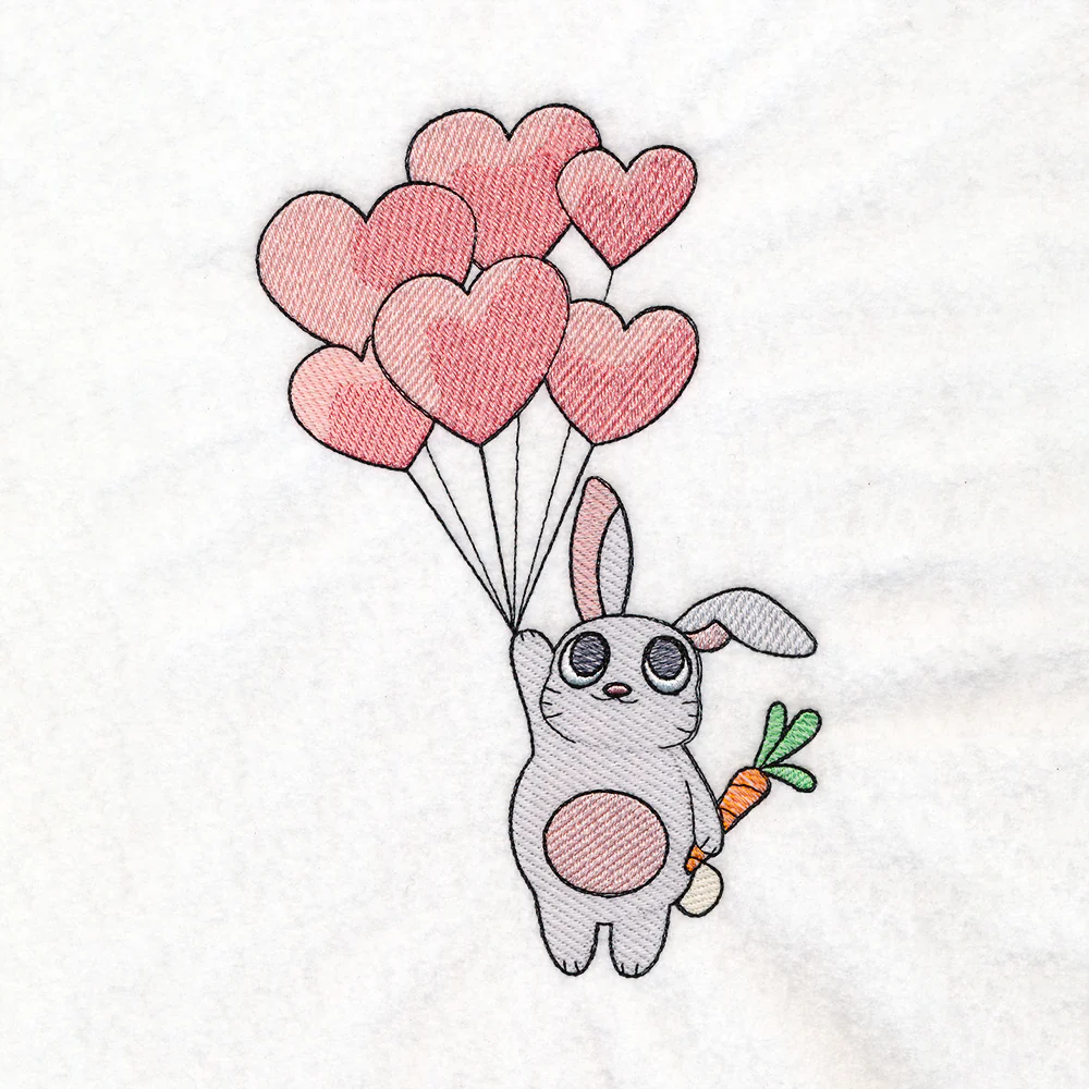 Heart Balloon Bunny - Image 3