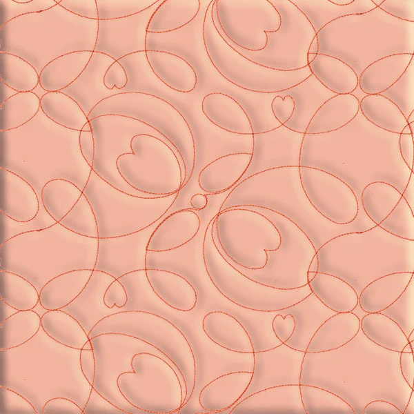 Heart & Flow Heart Loops (Edge-to-Edge Quilting)