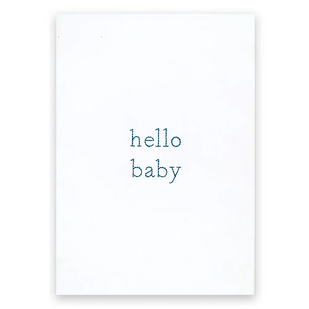 Heartfelt Sayings - Hello Baby (Cardstock) - Image 2