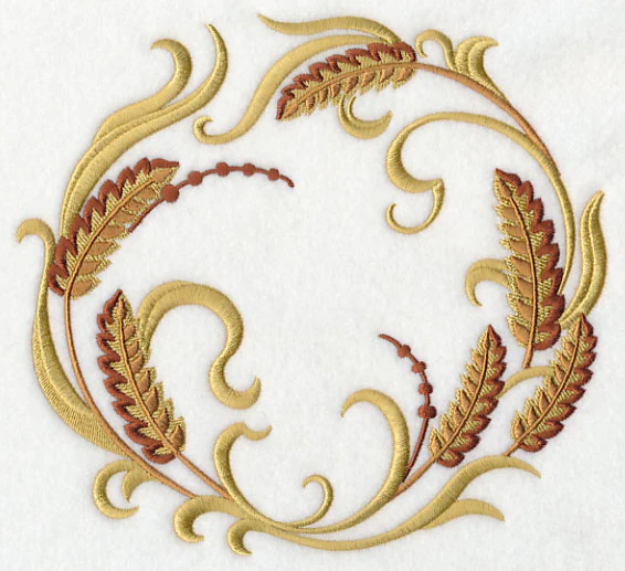Hearty Wheat Wreath