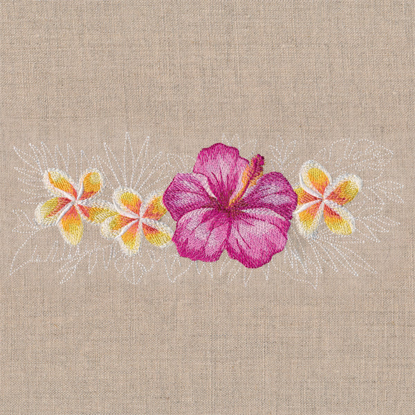 Heavenly Hibiscus Border - Image 2
