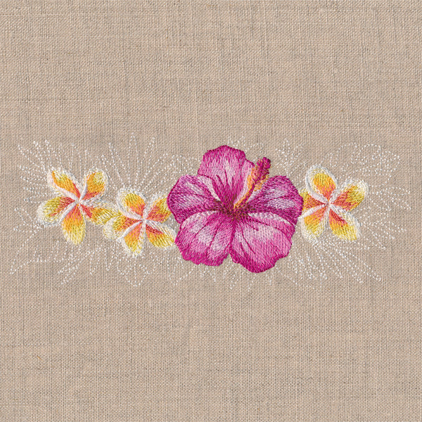 Heavenly Hibiscus Border - Image 3