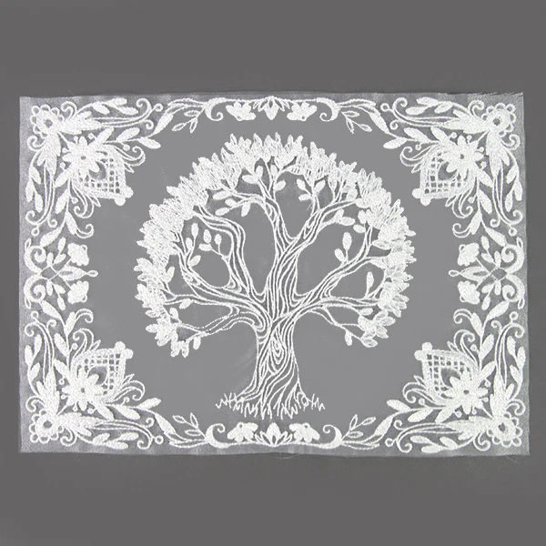 Heirloom Family Tree Doily (Organza) - Image 3