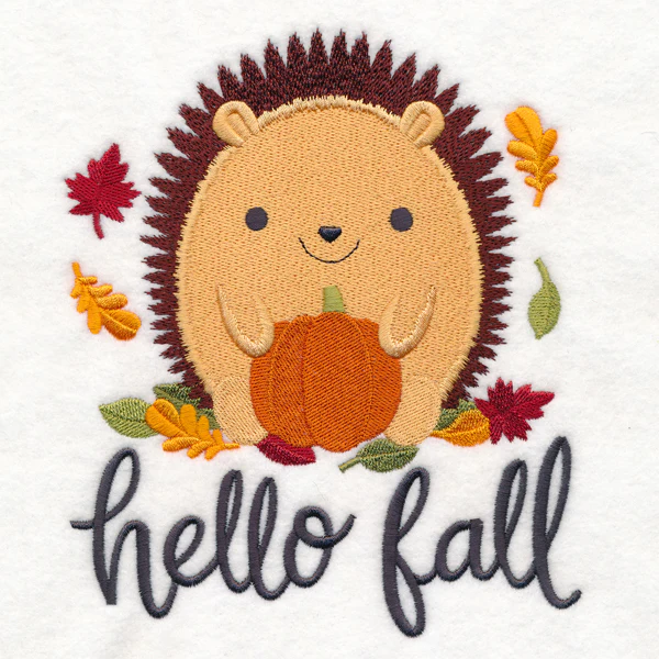 Hello Fall Hedgehog - Image 2
