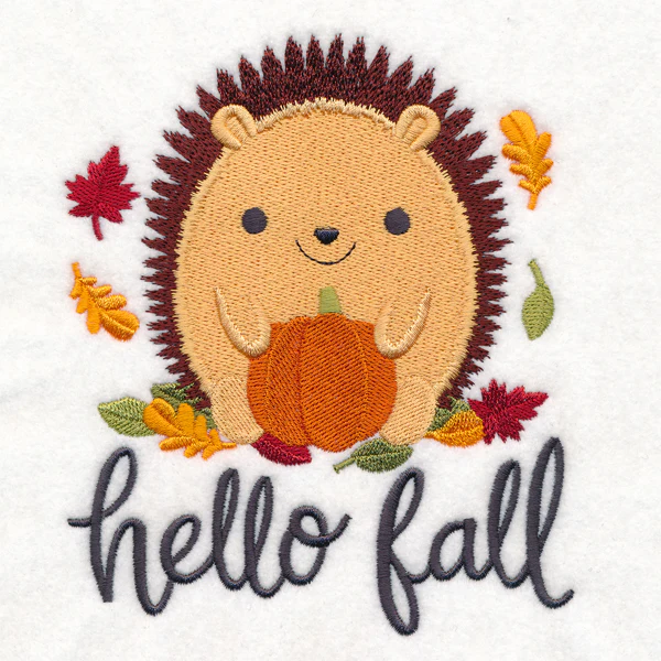 Hello Fall Hedgehog - Image 3