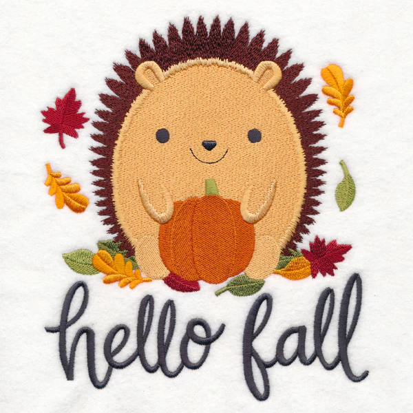 Hello Fall Hedgehog - Image 5