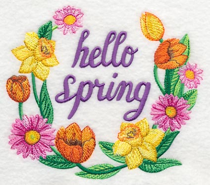 Hello Spring Flowers in Watercolor - Image 4