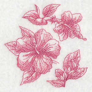 Hibiscus Botanical (Toile) - Image 5