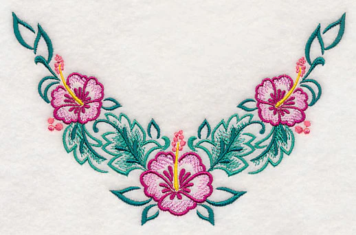 Hibiscus Neckline (V-Neck) - Image 2