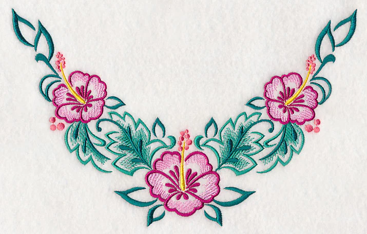 Hibiscus Neckline (V-Neck) - Image 4