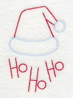 Ho Ho Ho Santa Cap (Vintage)