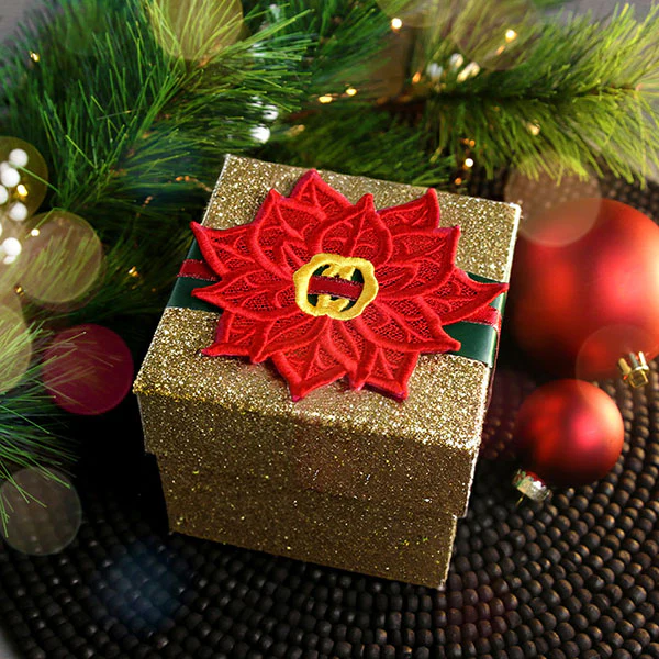 Holiday Poinsettia Accent (Lace) - Image 7