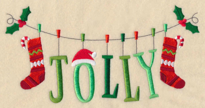 Holly Jolly Clothesline - Image 4