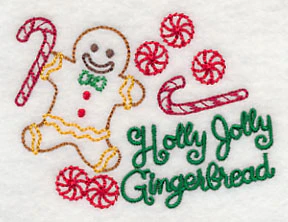 Holly Jolly Gingerbread (Vintage) - Image 2