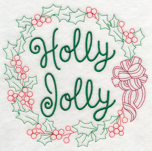 Holly Jolly Wreath - Image 2