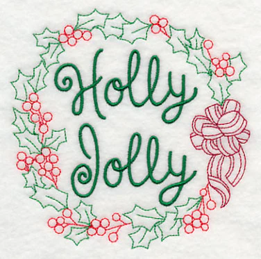 Holly Jolly Wreath - Image 4