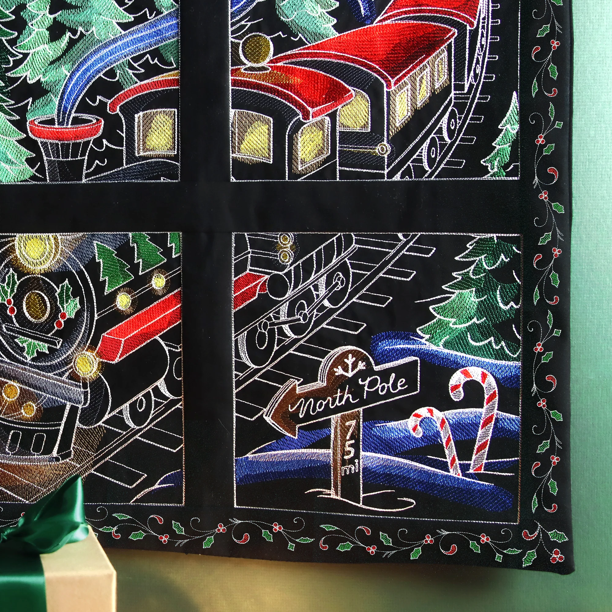 Holly & Swirls Christmas Frame - Image 18