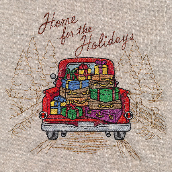 Home for the Holidays Retro Truck - Image 7