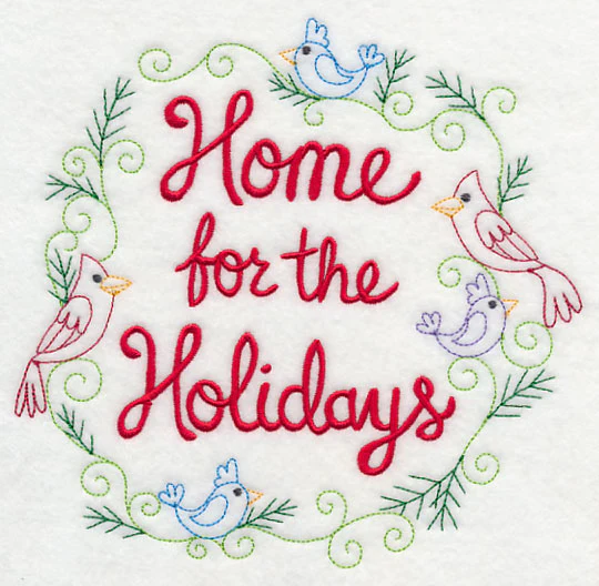 Home for the Holidays Wreath - Image 2