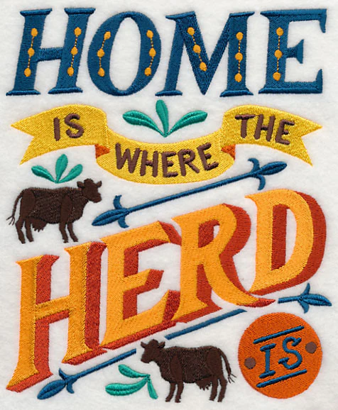 Home Is Where The Herd Is (Cows) - Image 2