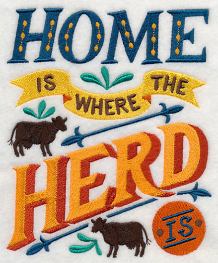 Home Is Where The Herd Is (Cows) - Image 3