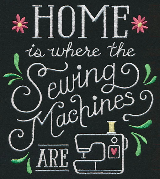 Home is Where the Sewing Machines Are