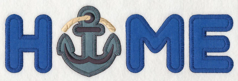Home with Anchor (Heirloom Applique) - Image 5