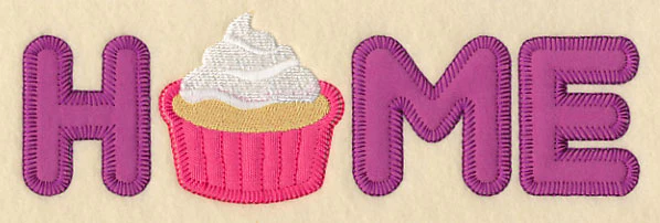 Home with Cupcake (Heirloom Applique) - Image 3