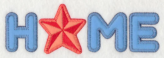 Home with Star (Heirloom Applique) - Image 4