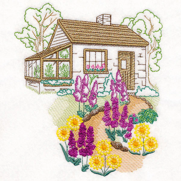 Homestead Cottage Scene - Image 3