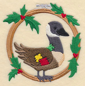 Hoop It Up Christmas Canada Goose - Image 5