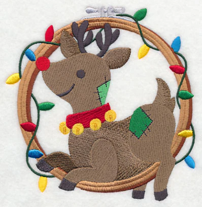 Hoop It Up Christmas Reindeer - Image 4