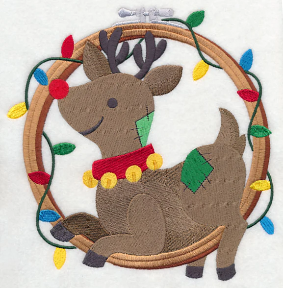 Hoop It Up Christmas Reindeer - Image 6