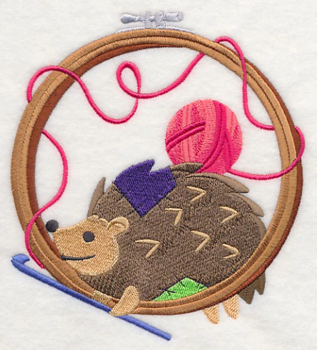 Hoop It Up Hedgehog - Crocheting - Image 2