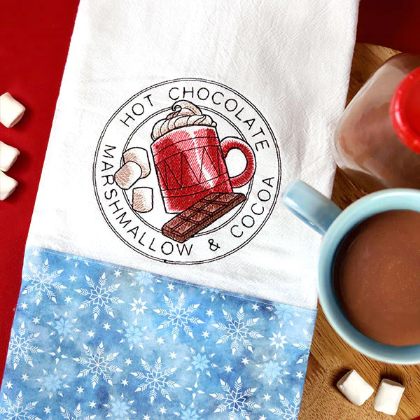 Hot Chocolate & Marshmallows Stamp - Image 4