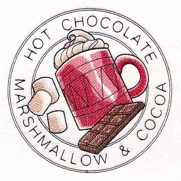 Hot Chocolate & Marshmallows Stamp - Image 5