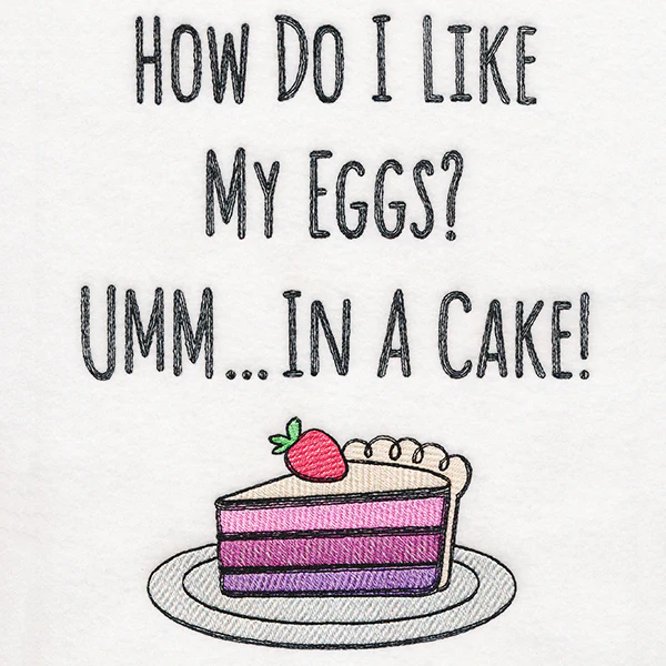 How Do I Like My Eggs
