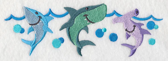 Hungry Shark Border - Image 2