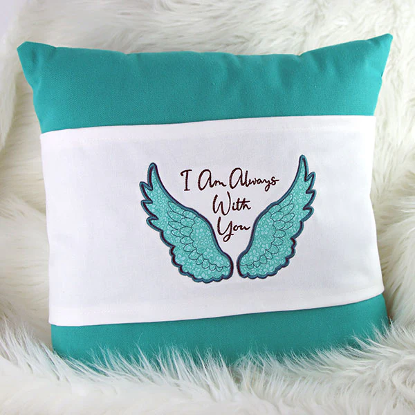 I Am Always With You Angel Wings (Applique) - Image 6