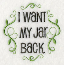 I Want My Jar Back Jar Cover