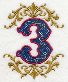 Illuminated Number 3 (7.8 inch) - Image 4