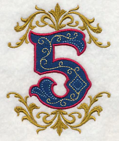 Illuminated Number 5 (7.8 inch) - Image 4