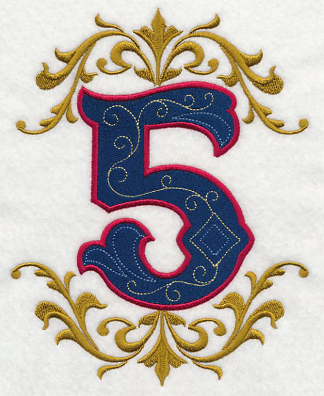 Illuminated Number 5 (7.8 inch) - Image 5