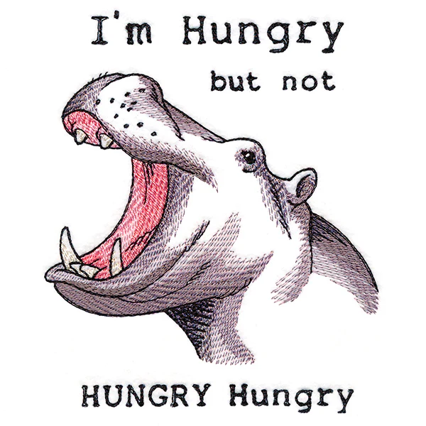 I'm Hungry But Not Hungry Hungry Hippo - Image 3