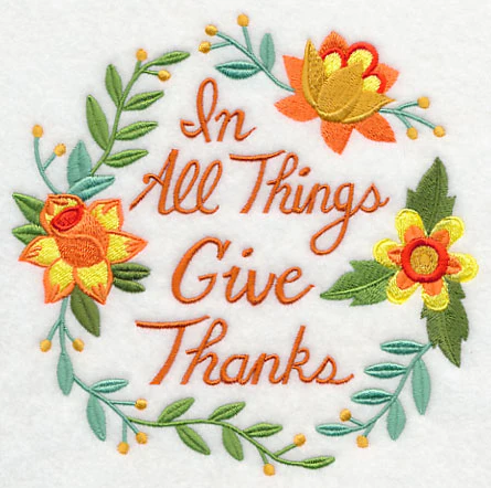 In All Things Give Thanks Wreath - Image 3