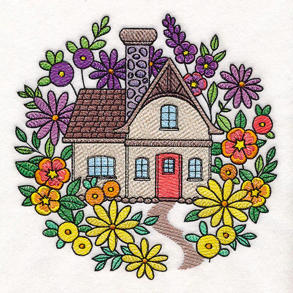 In Bloom Cottage Scene - Image 2