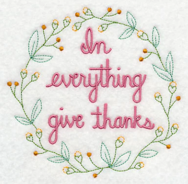 In Everything Give Thanks Wreath - Image 4
