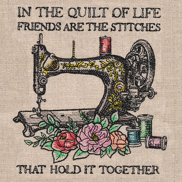 In the Quilt of Life Sewing Machine - Image 3