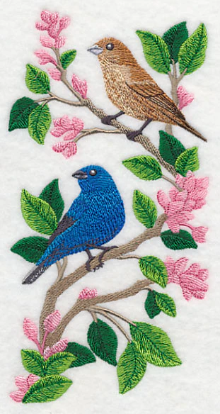 Indigo Bunting Panel - Image 3
